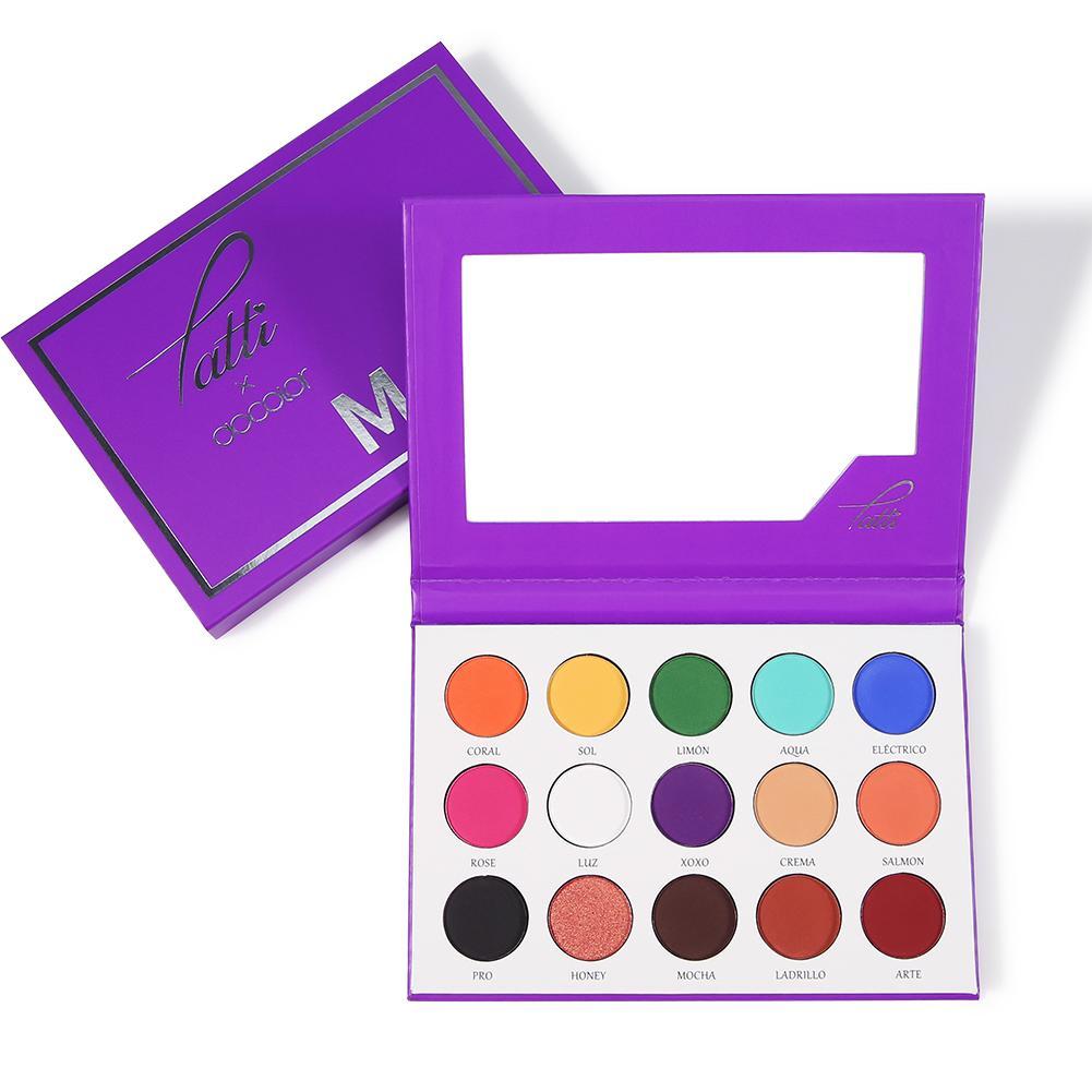 Docolor - XOXO Tatti & Docolor M.U.A Palette 15 colores - Cosmeticos