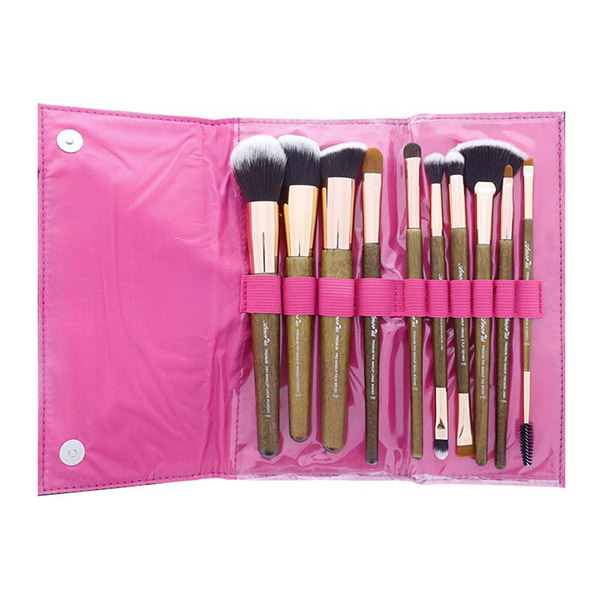 Set de Brochas para Maquillaje Premium - 10 Piezas - Cosmeticos